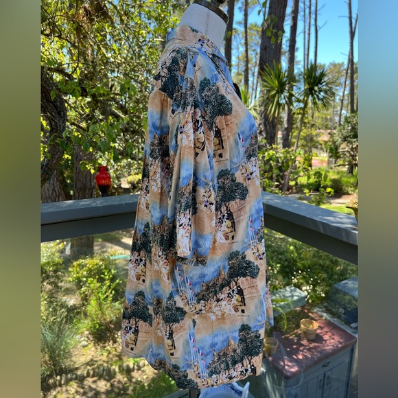 Reyn Spooner ~ Guy Buffet Paris France Shirt - Picture 4 of 6